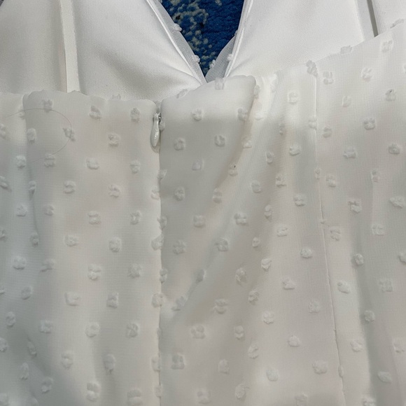 NWT Katie May Come On Home Dress, White, Medium - Picture 7 of 8